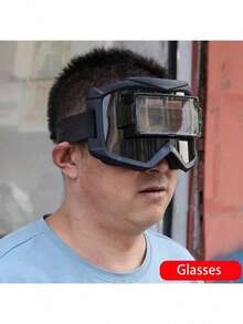 Auto-Darkening, Full Face Welding, Anti-Glare, Anti-Scald, Welding Protective Mask, Breathable Insulated Face Shield