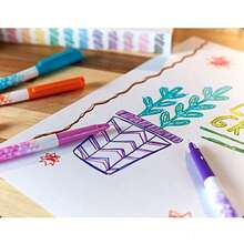 Crayola 丙烯颜料涂鸦棒（12 支装）、丙烯颜料记号笔套装、快干、适用于多种表面、不易弄脏、一套用于学习绘制自己的漫画画、适合 8 岁及以上儿童的创意活动和礼物。