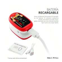 Rechargeable Pulse Oximeter Blue