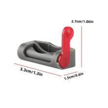 1/2/4 Paquetes de Abrazadera de Control de Encendido/Apagado para Dyson V6 V7 V8 V10 V11 V15 Absolute Accesorios de Bloqueo de Gatillo Inalámbrico