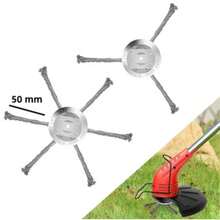 Heavy-Duty 6-Inch Lawn Mower Head Replacement Professional Grade Sharp Cutting Edges For Grass, Moss Control Compatible With Weeders, Trimmers, Lawn Mowers - Durable Construction, Lawn Mower Accessories, Robust Blade Design, Sturdy Blades