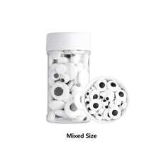 Stropi de Halloween, stropi cu tematică de monștri pentru decorarea torturilor, amestec de stropi de zahăr cu confetti comestibile cu ochi de bomboane, bomboane de copt în vrac pentru decor de tort, cupcake, biscuiți, decorațiuni de înghețată, temă înfricoșătoare de Halloween, trucuri sau tratații, consumabile pentru petrecere