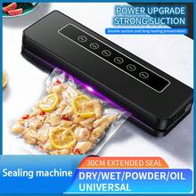 8600 Touch Sealing Machine, Preserves Fresh Food, Dry & Wet Modes, Convenient Operation, Suitable For Fresh Food/Meat/Fruit/Vegetables - Space-Saving Stylish Black Design, Sturdy Compact Kitchen Storage Tool, Modern Household Appliance, Reliable Performance, Durable Construction, Home Cooking, Essential For Busy Households