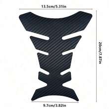 1pc Motorcycle Fuel Tank Pad Protection Sticker Fishbone Decal Motorcycle Styling Decorative Accessories