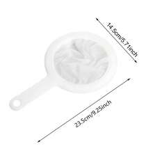 1 strecurătoare ultra-fine pentru lapte de soia, strecurătoare pentru suc, pungă de filtrare alimentară, strecurătoare, strecurătoare de bucătărie, strecurătoare ultra-fine din nailon, convenabilă pentru agățat în bucătărie, accesorii de bucătărie, un cadou indispensabil pentru ustensile de bucătărie pentru bucătarii de acasă, depozitare care economisește spațiu pentru organizatorii de bucătărie, idee de cadouri de Crăciun pentru bucătărie