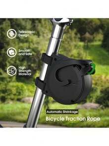 1pc Bicycle Tow Rope, Extendable, Suitable For Mountain Bikes, Parent-Child Design