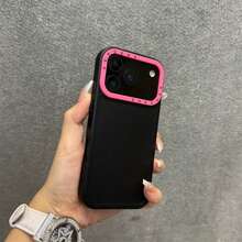 【新たに登場したもの】Apple i Phone 17対応ケース、タロパープルライトベージュフィールソフトシェル、i Phone 17 Pro Max、16 Pro耐衝撃、15プレミアムルック14ミニマリスト、13保護カバー12カップルニッチデザイン17エア、デバイス安全アクセサリー、電話保護、保護電話カバー、耐衝撃電話プロテクター、タロパープルデザイン、プレミアムルックケース、ライトベージュ風仕上げ、ソフトシェル素材、テック愛好家、ニッチデザイン愛好家向け - ブラック - チェックする 6