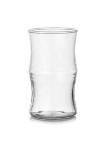 1 pièce, 400 ml Verre en bambou (sans paille), verre à boire, verre à jus, tasse à smoothie, verre à café glacé, verre à eau, design unique, style élégant, pour la maison, la cuisine, le bureau, cadeau d'anniversaire, cadeau d'anniversaire, ami, collègue, amateur de boissons
