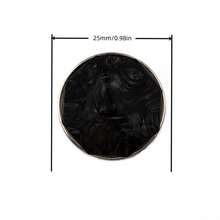 5pcs Elegant Octagonal Metal Buttons, Featuring An Aurora Color Finish And A Vintage-Inspired Delicate Metal Base, Come In Three Colors For Versatile Styling. With Their Refined Texture, They Exude A Fashionable Vibe. Available In Sizes Of 15/21/25mm, They Are Ideal For Decorative Buttons On Coats, Sweaters, Shirts, Suits, Dresses, And Other Garments - Multicolor - View 21