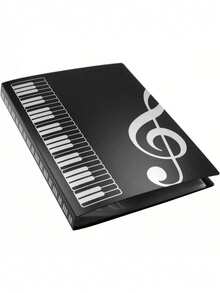 40 口袋乐谱架 - 适用于音乐家、排练和教室的防溅文件夹