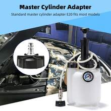 GEARZAAR 3L Brake System Clutch Fluid Pressure Bleeder Bleeding Device Kit Car Bleed Tool - A - View 2