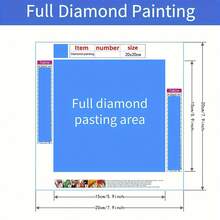 Kit de peinture de diamant 5D, thème de tasse de café, inspiration alimentaire, peinture à l'huile faite main sur canevas, convient pour le bureau, la maison, la chambre, le salon ou en cadeau, sans cadre 20 x 20 cm, 40 x 40 cm