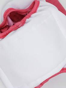 1件可爱时尚可水洗可重复使用狗狗尿布 - 弹性蝴蝶结设计，适用于母犬和幼犬 - 彩色 - 查看 6