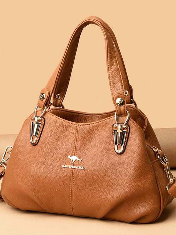 3 Layers Ladies Handbags Brand Pu Leather Luxury Messenger Sac Designer Super Quality Shoulder Crossbody Shopper Bag For Women