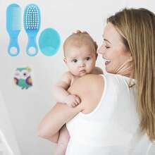 2/3pcs Newborn Baby Comb Set, Birthmark Removal Hair Care Brush, Infant Head Massage Brush Set