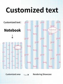 1pc Transparent Pencil Slot Tri-Fold Blue Lace Bow Painting Tablet Case, Customizable Text, Letter, Clear Printed Image, TPU Soft Edge Protection, Built-In Pencil Slot, Tri-Fold Stand, Magnetic Sleep/Wake, Minimalist Creative Unique Artistic IPad Tri-Fold Tablet Case