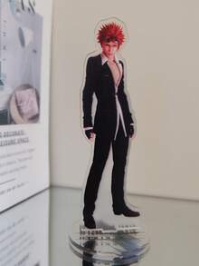 Figura de acrílico de Cloud Strife de Vii Rebirth Anime, modelo de accesorio, figura de escritorio, decoración, regalo, colección de niños