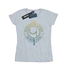 Harry Potter Womens/Ladies Wingardium Leviosa Cotton TShirt (Sports Grey) - Grau - Übersicht 2