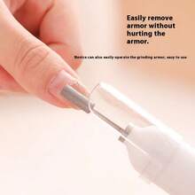 OBOVAY Random Style Professional Electric Nail Drill Polishing Machine, Dead Skin Removal, Art Sanding File Pen, Nails Polisher Grinder, Manicure Tools With A UV Lamp