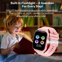 1.83 Inch Kids Smart Watch With Camera, Growth Photo Album, 18 Built-In Games, Calculator/Calendar/LED Flashlight, Unisex For Boys And Girls
