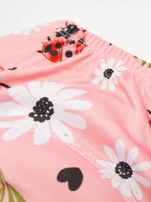 5pcs Washable Digital Print Potty Training Pants, Unisex Baby/Toddler Reusable Toilet Learning Underwear