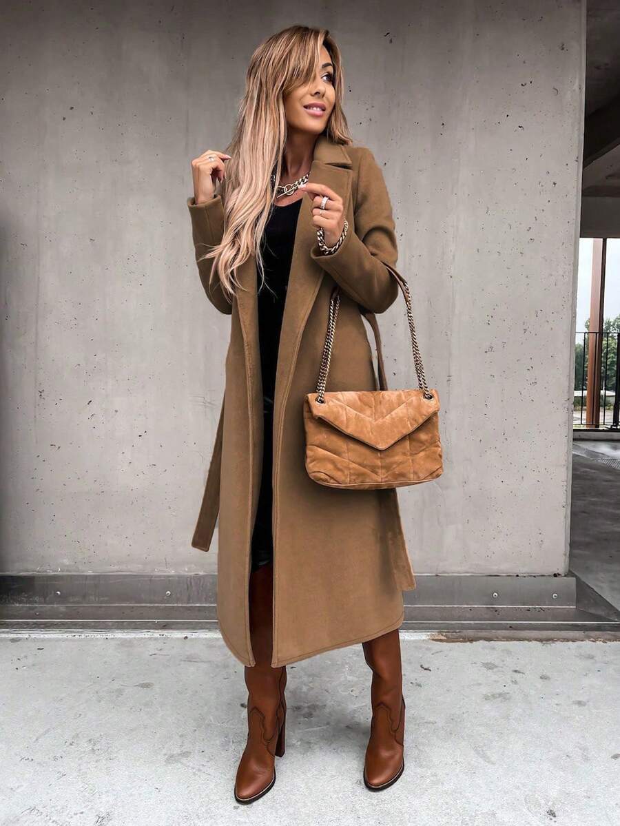 Plus Size Women's Fashionable And Elegant Coat Jacket, Autumn/Winter