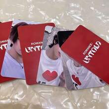 1 套/7 张 Kpop 专辑《ROMANCE UNTOLD》| 双面打印涂层 LOMO 卡 HeeSeung Jake JungWon Jay 粉丝收藏礼物 - 彩色 - 查看 3