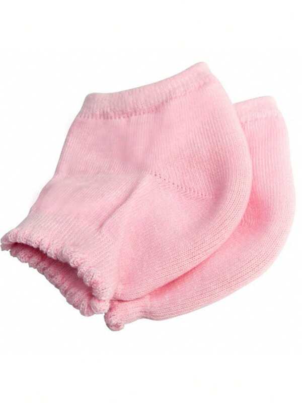 Meias para alívio da dor no calcanhar com gel hidratante, anti-rachaduras, esporas/pancadas, almofadas para cuidados com os pés