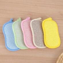 1-10 piezas Paños de limpieza de esponja multiusos reutilizables, adecuados para la cocina, el baño y el inodoro (color aleatorio) - Multicolor - Ver 11
