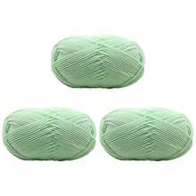 3pcs/(140-150g) 4-Ply Milk Yarn, Soft Crochet Knitting Yarn, Approx. 45g/Pc, For DIY Handmade Blankets, Sweaters, Scarves, Shawls, Suitable For All Seasons - Multicolor - View 23