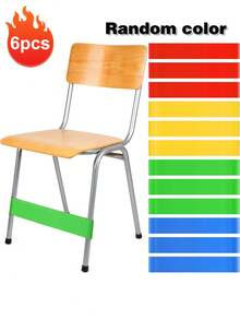 3/6/12pcs ADHD Classroom Desk & Chair Leg Elastic Bands, Office Chair Leg Fitness Chair Leg Tension Bands, Flexible Seat Suitable For Classroom - Multicolor - View 7