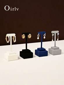 Oirlv 1pc T-Bar Jewelry Display Stand, Used For Organizing And Displaying Rings, Earrings, Necklaces, Ideal For Jewelry Storage, Showcase Display