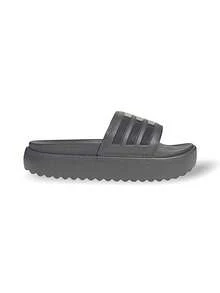 Dép xỏ ngón Adidas đế dày nhẹ, chống sốc, đệm chống trượt, thân thiện với da, đế trong mềm mại, dễ dàng vệ sinh, logo dùng hàng ngày tại nhà, phòng tập thể dục, phòng tắm, hồ bơi, bãi biển, mùa hè, màu đen HQ6179 - đen - Xem 3