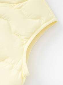 Balabala جاكيت شتوية للأطفال مبطنة بالريش موديل 2025، جاكيت دافئة مُسمكة، جميلة وعصرية - عثة باردة صفراء - مشاهدة 7