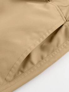 1pc Young Boy Streetwear American Style Cool Casual Cargo Pants - Khaki - View 4