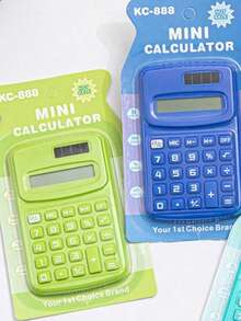 Classic Best-Selling Calculator Set, Minimalist Design Classic Calculator, Mini Portable Ultra-Thin Small Calculator, Light Buttons, Long Standby Time, Accurate Calculation, Cute Design