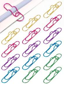 12/9/6/3 قطعة مشبك قلم متعدد الوظائف بشكل قلب ملون - منظم القرطاسية وملحقات المفكرة، حامل قلم بقبضة آمنة، مشبك قلم معدني متعدد الوظائف بشكل قلب، مشبك قلم ورقي، ملحقات دفتر، مقعد ثابت، مشبك قلم، تعليق القلم، ضروري لموسم العودة إلى المدرسة