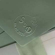 Khuôn dập nổi khăn ăn theo yêu cầu cho tiệc cưới, nhà hàng - trắng - Xem 10