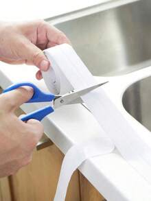 شريط متعدد الاستخدامات للمطبخ والحمام، شريط لاصق مانع للتسرب ومقاوم للعفن بعرض 3.8 سم