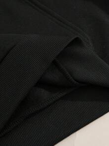 Casual Letter Pattern Printing Hooded Women's Plus Size Fall Clothes, With A Sweet And Gentle Temperament, Fall Tops, Slim And Comfortable Hooded Sportswear, Suitable For Daily Casual Wear, Plus Size Fall Women Clothes