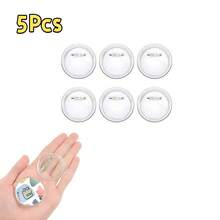 5/10/15/30pcs-DIY Badges Kit Button,Pins Clear Acrylic Design,Transparent Button Pins,Clamshell Button Pin Badges, Campus Name Display Frame, Photo Buttons For Crafts Supplies, Festivals Decorate Craft Supplies,Mini Clothing Crafts Transparent Pin, DIY Photo Button Make Your Own Button, Button Making Supplies - Multicolor - View 15