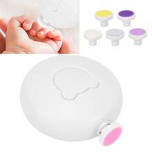 Cortauñas eléctrico para bebés, juego de limas para uñas, cortauñas para bebés con 6 cabezales de pulido. - Blanco - Ver 9