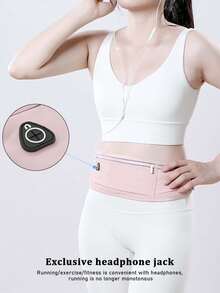 New Sports Phone Waist Bag, Lightweight Running Waist Pack With Large Capacity, Non-Bouncing Fitness Waist Bag For Men & Women, Cycling