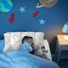 1PC Luxury 5-Star Hotel Quality Pillow Queen Size, Deep Comfort, Soft& Plush, Cover With Zipper, Easy-Care, Elegant Style, Versatile Use, Year-Round - White - View 9