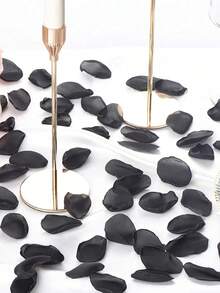 50/500/1000 pétalos de rosa artificial borgoña, pétalos de flores falsas para canasta de flores de boda, pasillo, centro de mesa, mesa, confeti, favor de fiesta, decoración del hogar