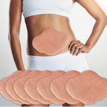 28Pcs, Belly Patch, Extra Large Mugwort Moxibustion Patch, Non-Woven Material, Breathable, Suitable For Belly, Shoulders, Back, Waist - 28件 - 查看 2