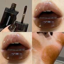 HERORANGE 简约镜面唇彩，持久保湿，成膜，不粘腻，丰唇，色彩鲜艳，适合女性彩妆，适合初学者、学生、生日、情人节、万圣节、圣诞节、节日礼物