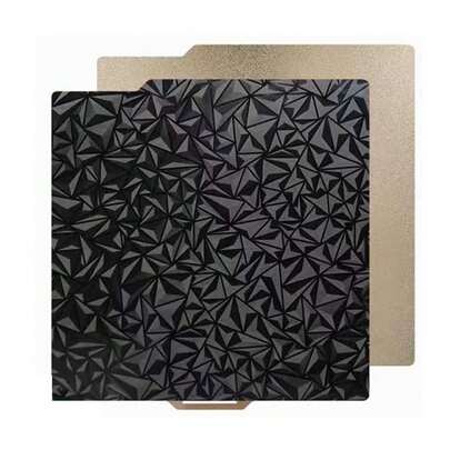 3D Printer PEO PEI Build Plate For Bambu-Lab X1/X1C/X1E/P1P/P1S/A1, 257x257mm Double Sided PEO+PEI Spring Steel Plate