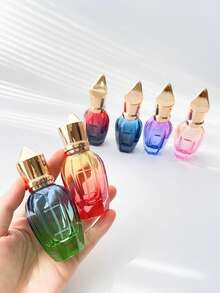 1 szt. 30 ml butelka z rozpylaczem do perfum w kolorze gradientowym, wysokiej jakości butelka podróżna, prezent dla przyjaciół, rodziny, na imprezę, do wystroju domu, prezent na Boże Narodzenie i Nowy Rok