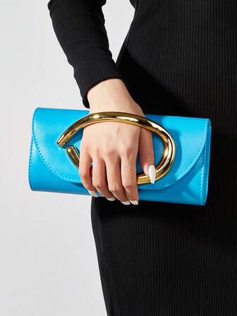 Retro Vintage Solid Color Clutch Wallet, All-Match Carry On Purse, Stylish PU Bag For Women, And For Wedding, Party, Prom, Dinner